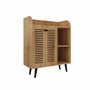 Hanah Home Magnetar - Gabinete de Bar de Café Roble Zafiro